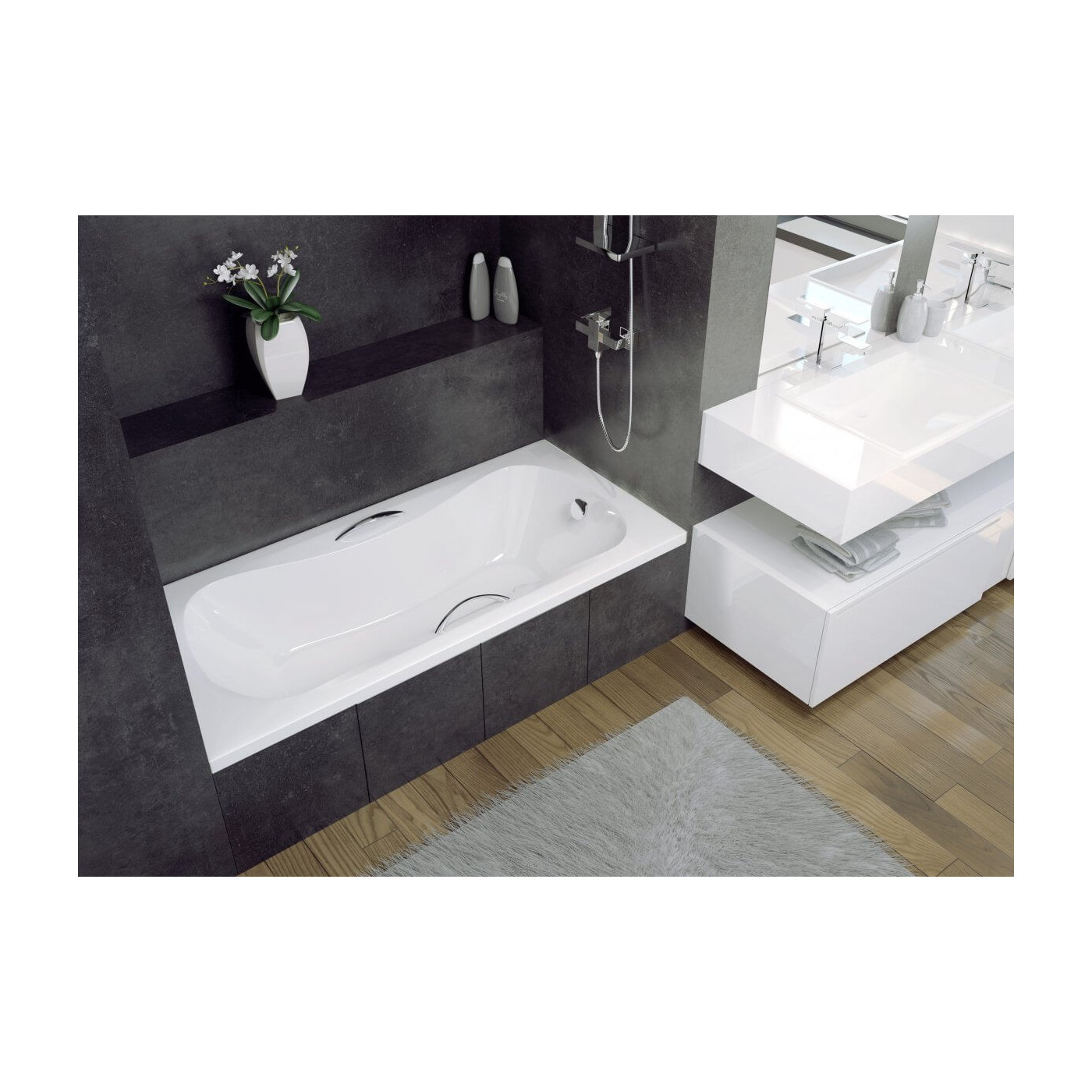 Wanna Do Zabudowy Aria ProSafe 150x70 Besco