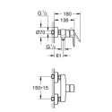 Jednouchwytowa Bateria Prysznicowa Start FastFixation 24208002 Grohe