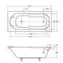 Wanna Do Zabudowy Bona 180x80 Besco