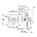 Jednouchwytowa Bateria Prysznicowa Start FastFixation 32590002 Grohe