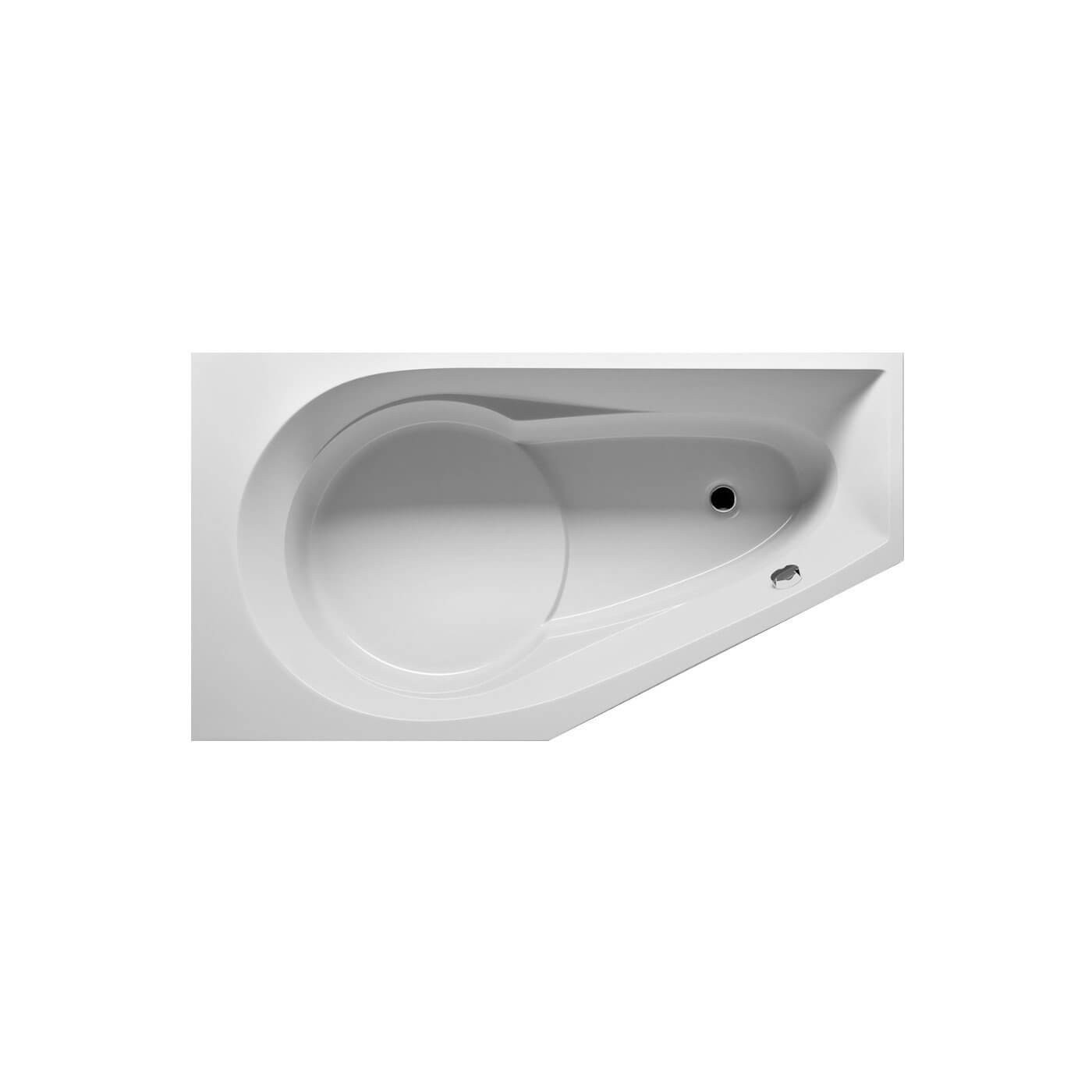 Wanna Asymetryczna Do Zabudowy Yukon Lewa 160x90 Riho