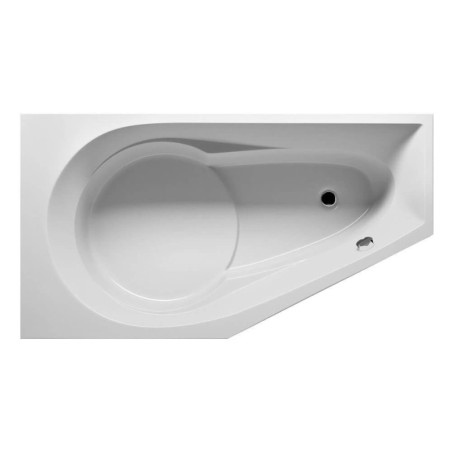 Wanna Asymetryczna Do Zabudowy Yukon Lewa 160x90 Riho