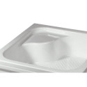 Brodzik Półokrągły Classic BPZS/CL 615-010-0820-01-000 80x80 Sanplast