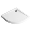 Brodzik Półokrągły Sense Biały Wysoki BREX.SEN08WHC 80x80 Excellent
