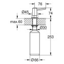 Dozownik Do Mydła Contemporary 40536000 Grohe