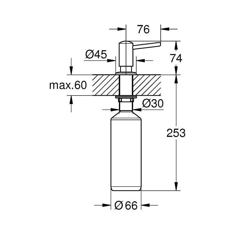 Dozownik Do Mydła Contemporary 40536000 Grohe