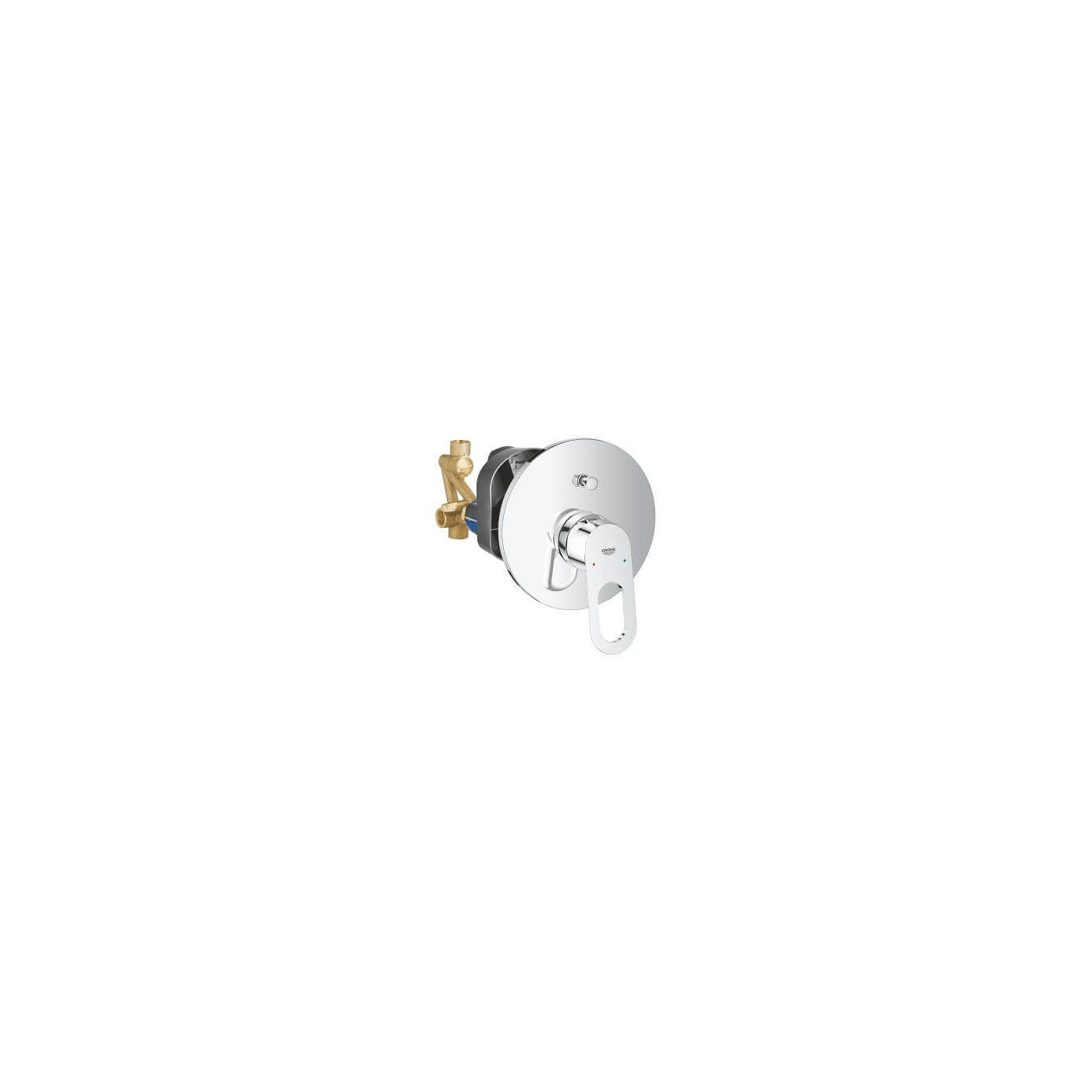 Jednouchwytowa Bateria Wannowo-Prysznicowa BauLoop 29081000 Grohe
