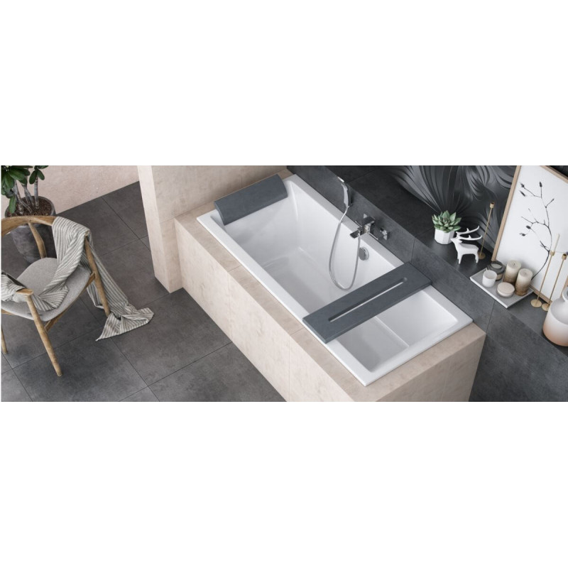 Wanna Do Zabudowy Pryzmat Slim 160X75 WAEX.PRY16WHS Excellent