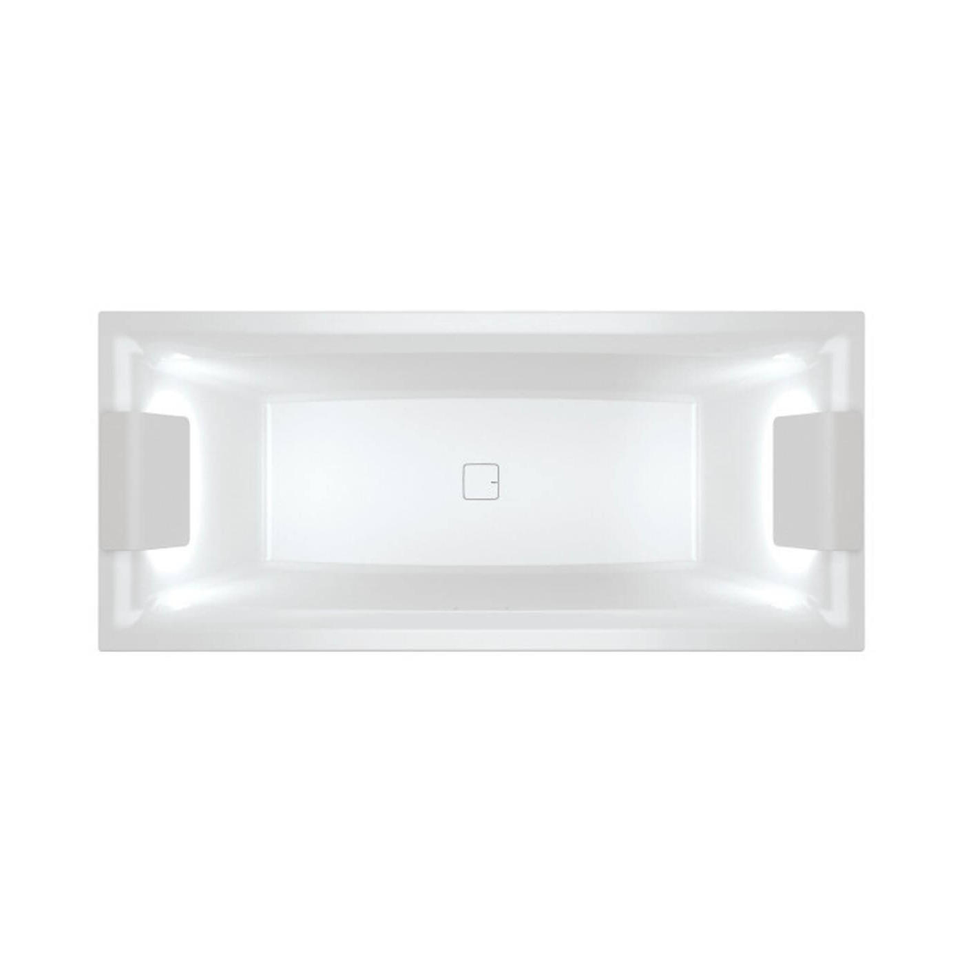 Wanna Do Zabudowy Still Square LED 170x75 Riho