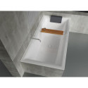 Wanna Do Zabudowy Still Square LED 170x75 Riho