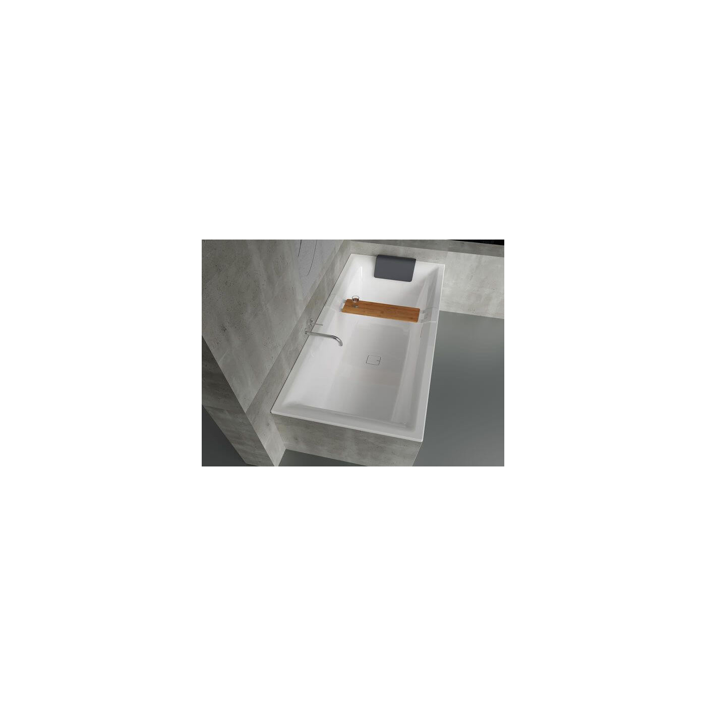 Wanna Do Zabudowy Still Square LED 170x75 Riho