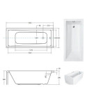 Wanna Modern 180x80 Z Nogami Besco