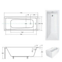 Wanna Modern Slim 170x70 Z Nogami Besco
