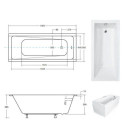 Wanna Modern Slim 180x80 Z Nogami Besco
