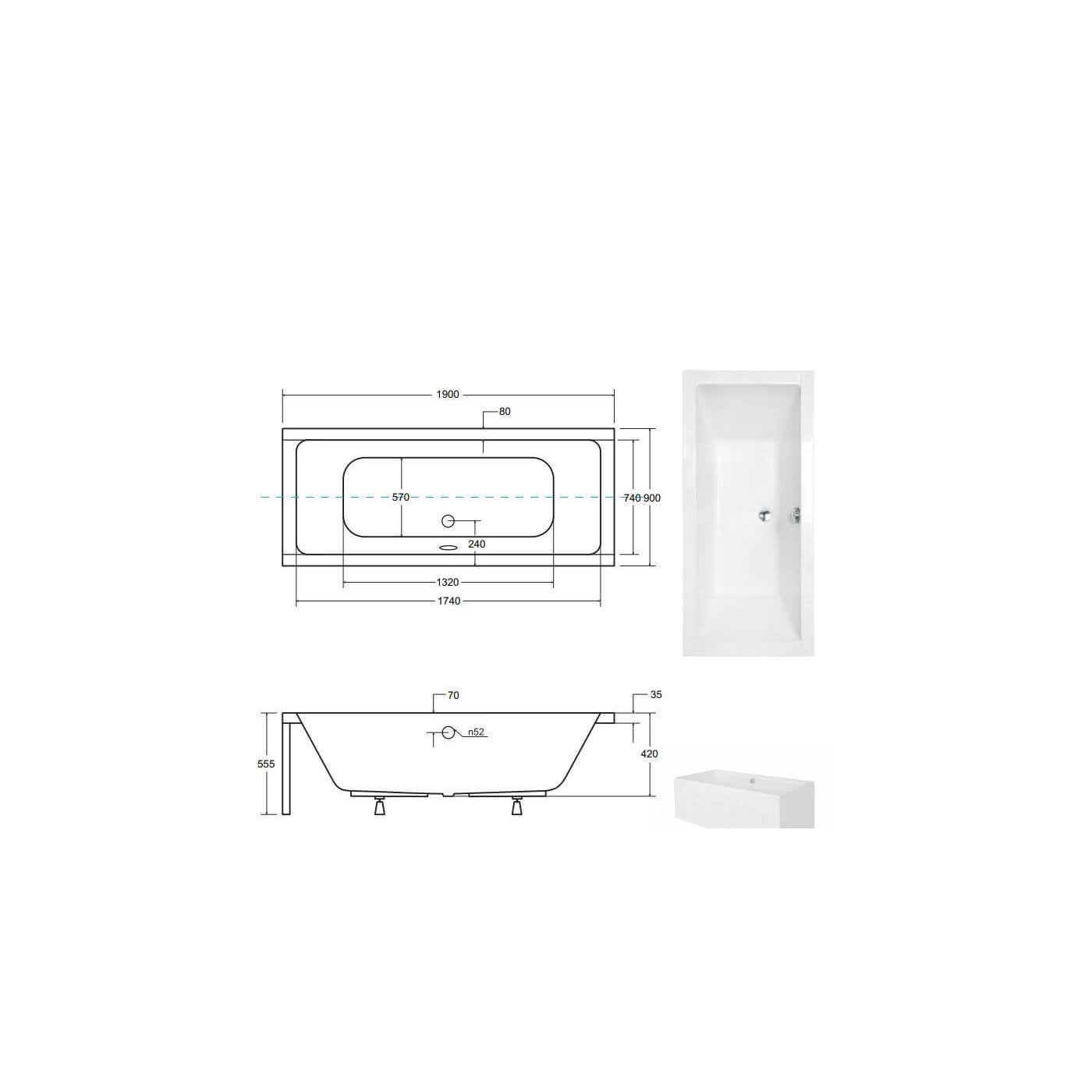 Wanna Quadro 190x90 Z Nogami Besco