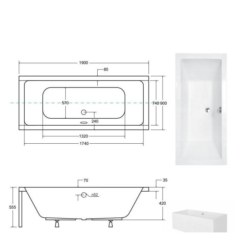 Wanna Quadro 190x90 Z Nogami Besco