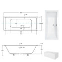 Wanna Quadro Slim 190x90 + ST Besco