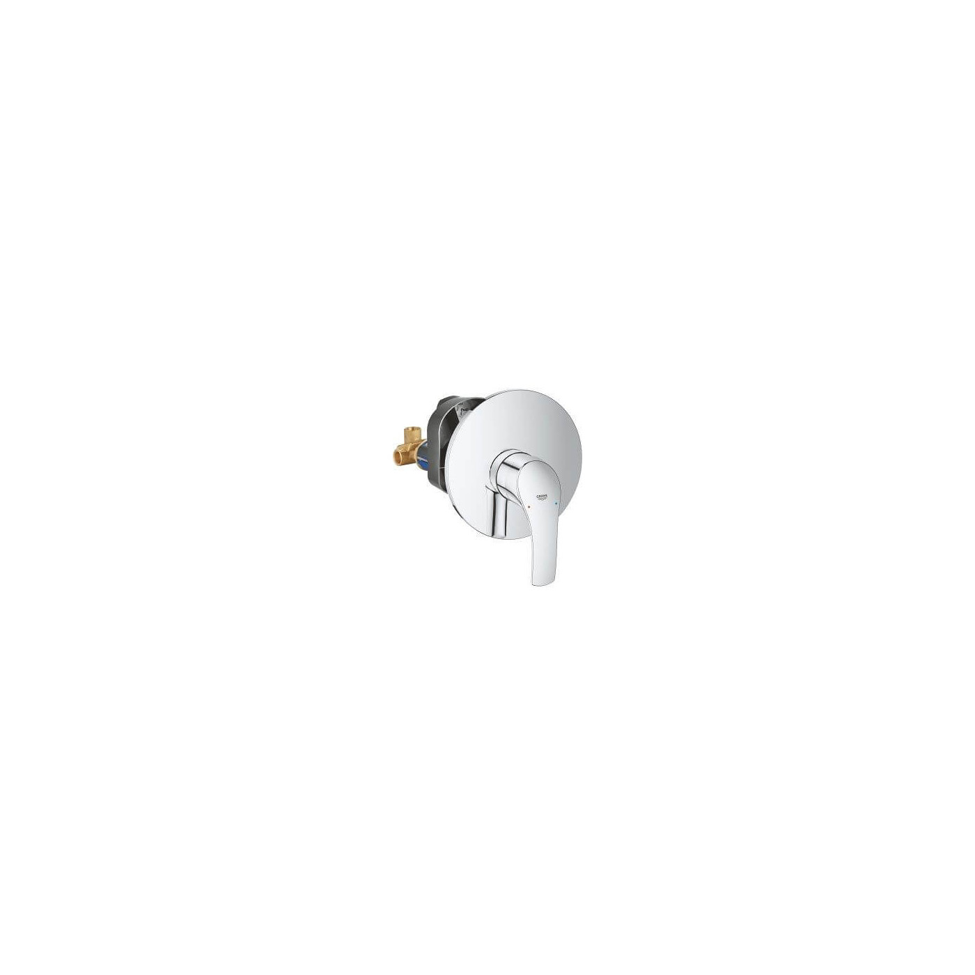 Jednouchwytowa Bateria Prysznicowa Z Elementem Podtynkowym Eurosmart 33556002 Grohe