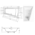 Wanna Intima Duo Slim 180x125 Prawa Besco