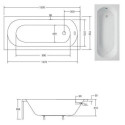 Wanna Intrica 150x75 Z Nogami Besco
