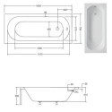 Wanna Intrica 160x75 Z Nogami Besco