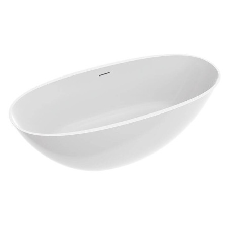 Wanna Wolnostojąca Wila II z Przelewem 168x76x58,5 cm Marmorin