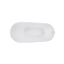 Wanna Wolnostojąca Melody 150 Biała 150x80 Besco