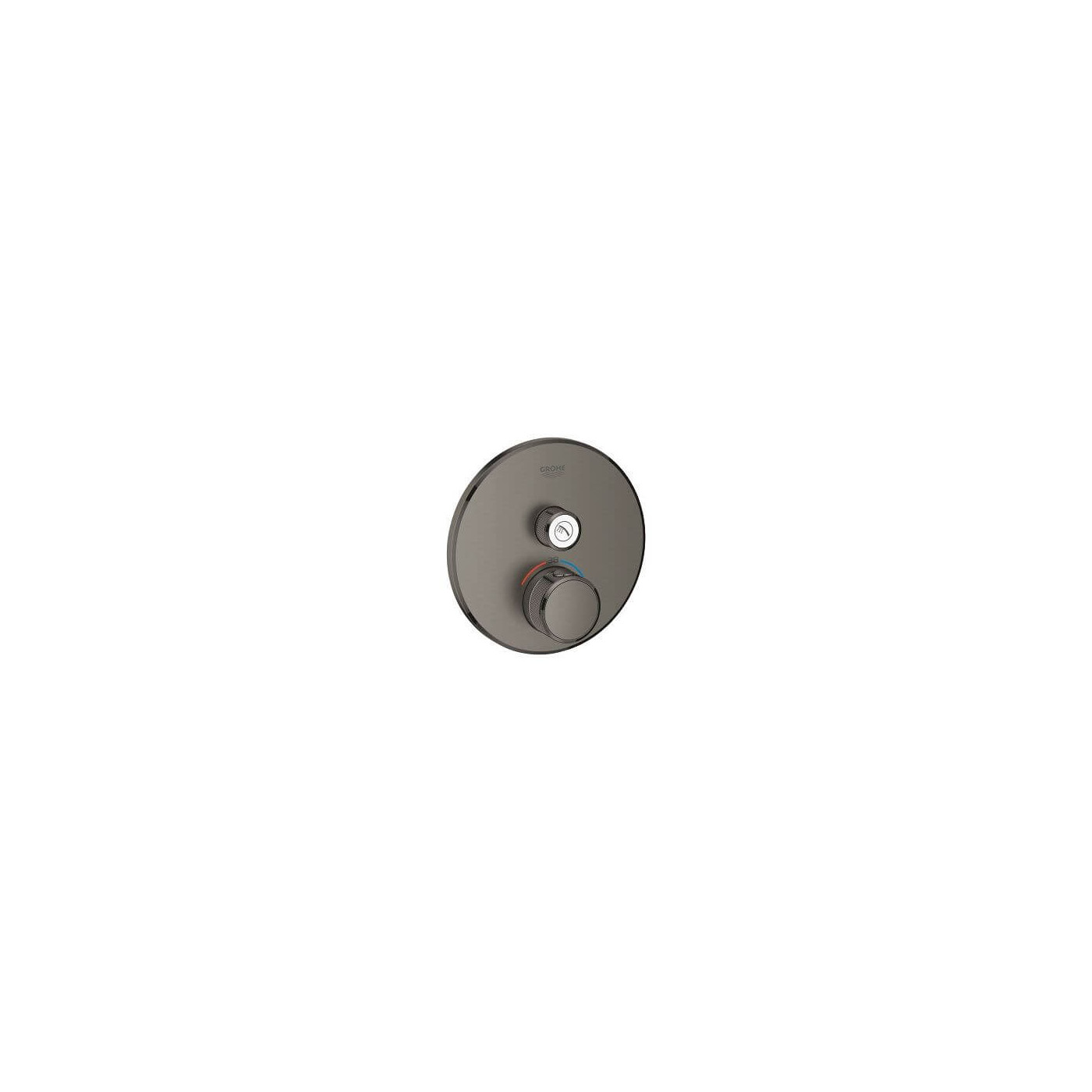Bateria Termostatyczna Do Obsługi Jednego Wyjścia Wody Grohtherm SmartControl Brushed Hard Graphite 29118AL0 Grohe