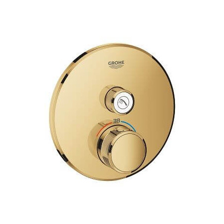 Bateria Termostatyczna Do Obsługi Jednego Wyjścia Wody Grohtherm SmartControl Cool Sunrise 29118GL0 Grohe
