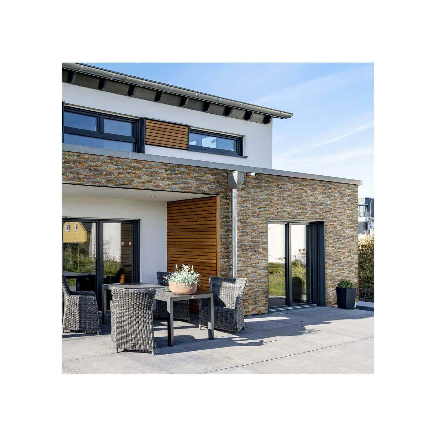 Narożnik Elewacyjny Mont Blanc Ruggine 54x13,8 Maxstone