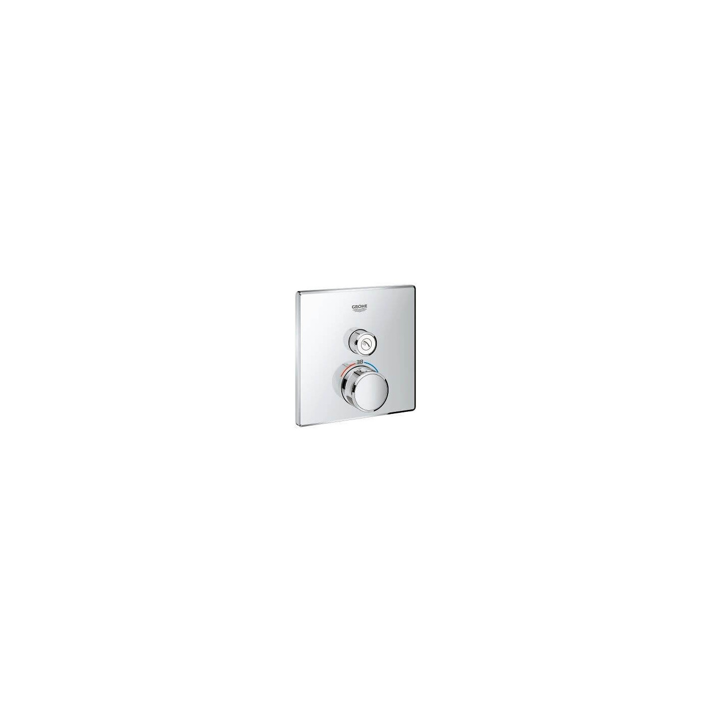 Bateria Termostatyczna Do Obsługi Jednego Wyjścia Wody Grohtherm SmartControl 29123000 Grohe
