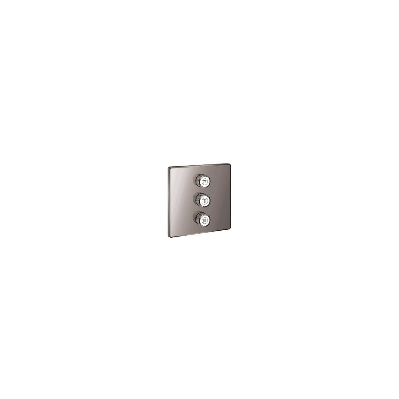 Potrójny Zawór Odcinający Grohtherm SmartControl Hard Graphite 29127A00 Grohe