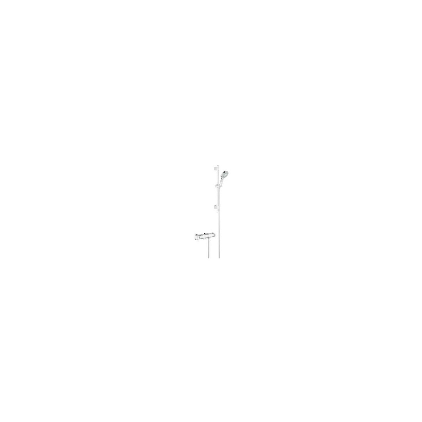 Bateria Prysznicowa Z Termostatem Z Zestawem Prysznicowym Grohtherm 2000 34281001 Grohe