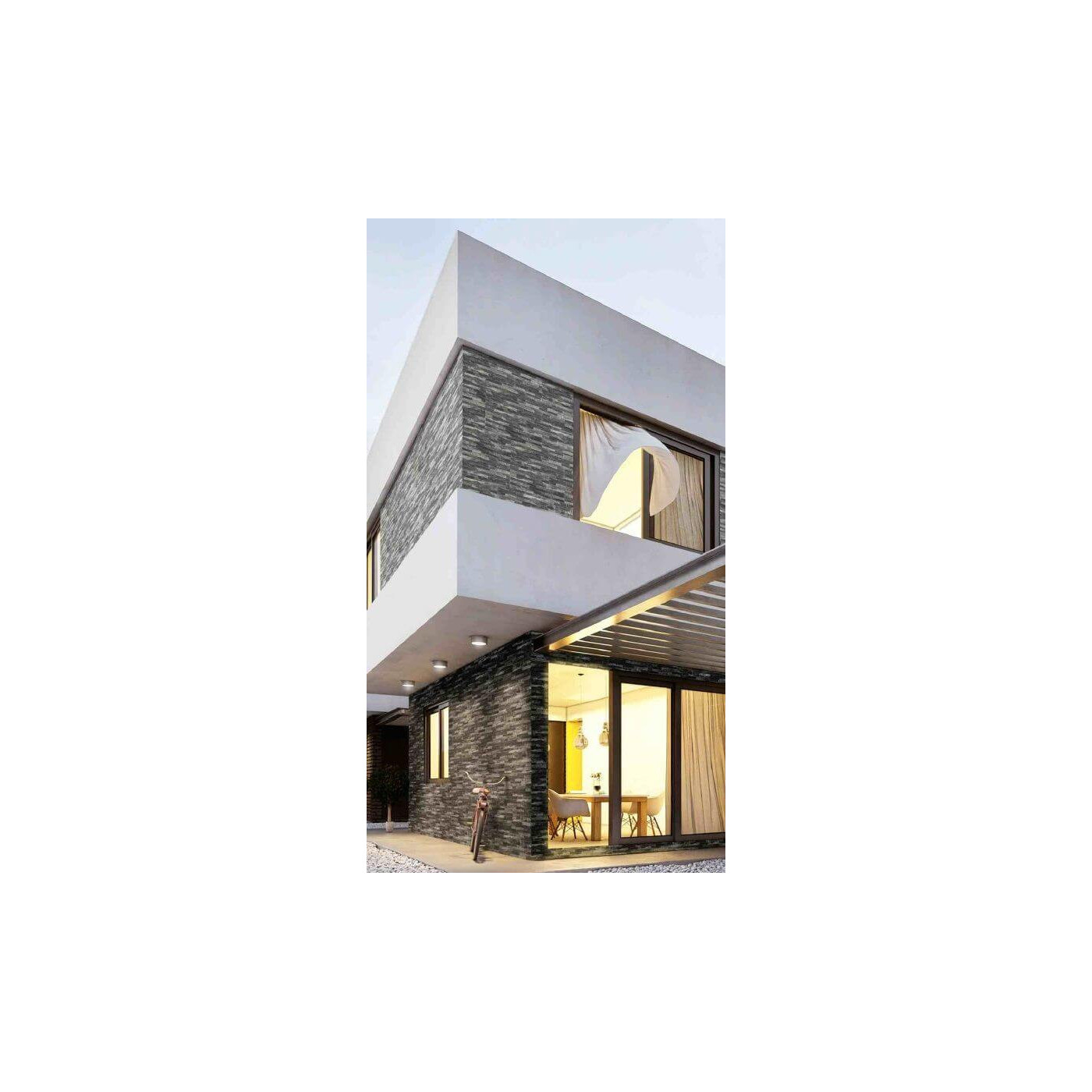 Kamień Dekoracyjny Mont Blanc Grigio 54x13,8 Maxstone
