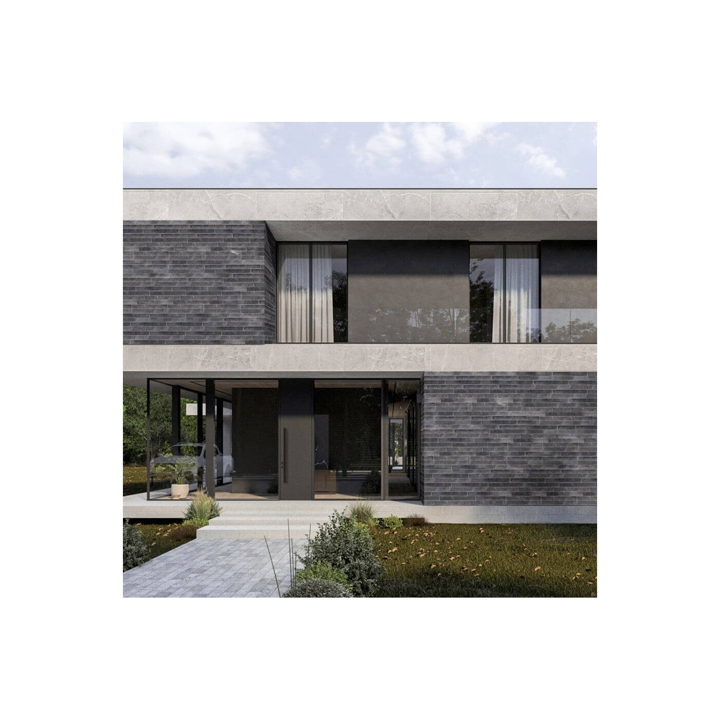 Kamień Dekoracyjny Brick Z Grey 54x11,7 Maxstone