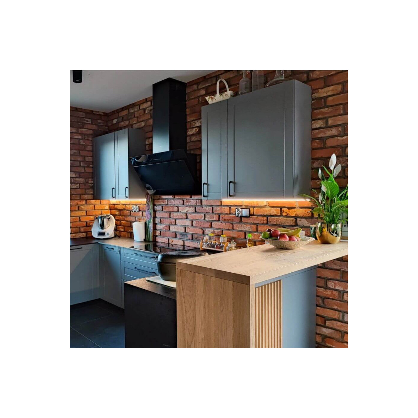 Cegły Płytka Dekoracyjna Cut Brick Premium 25x6 Maxstone
