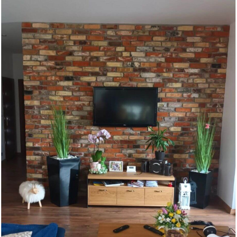 Cegły Płytka Dekoracyjna Cut Brick Retro 25x6 Maxstone