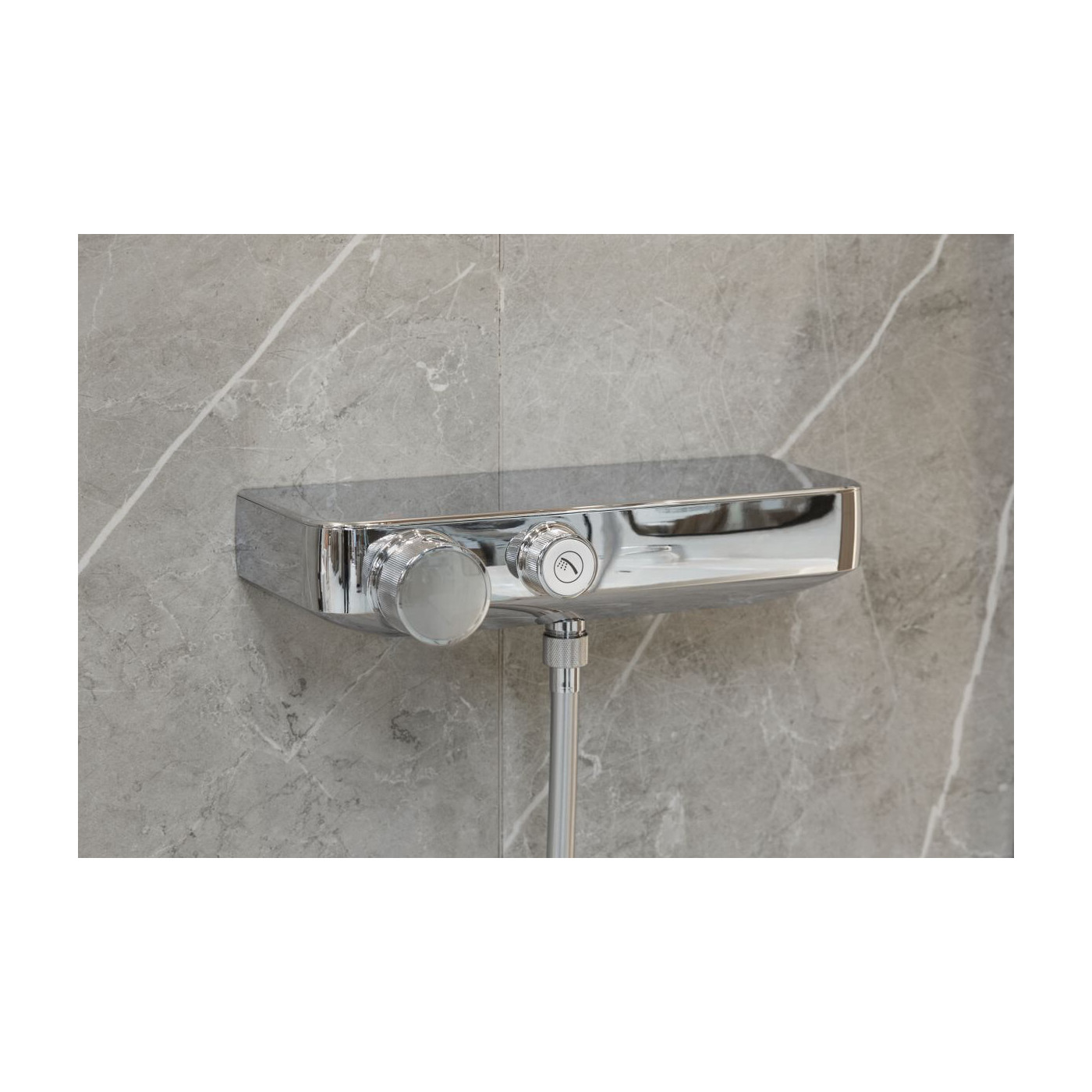 Bateria Prysznicowa Z Termostatem Z Zestawem Prysznicowym Grohtherm SmartControl 34720000 Grohe