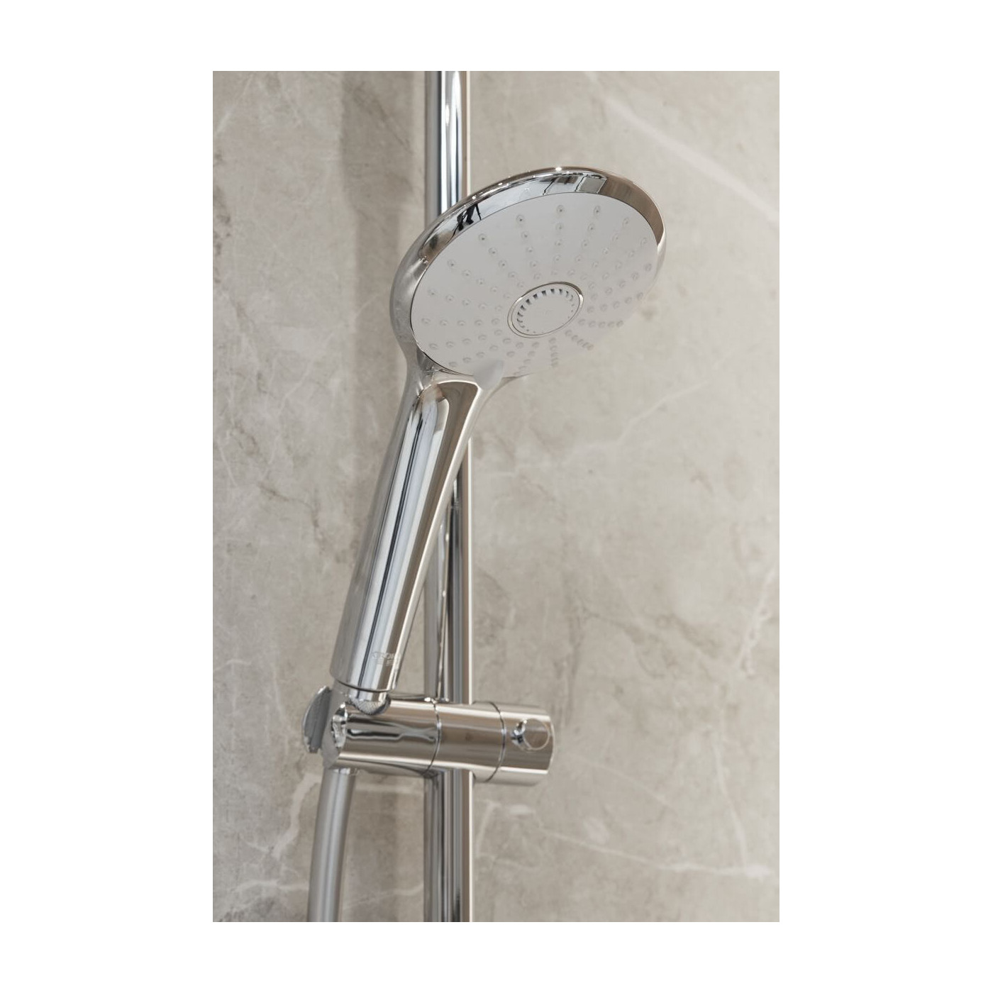 Bateria Prysznicowa Z Termostatem Z Zestawem Prysznicowym Grohtherm SmartControl 34720000 Grohe