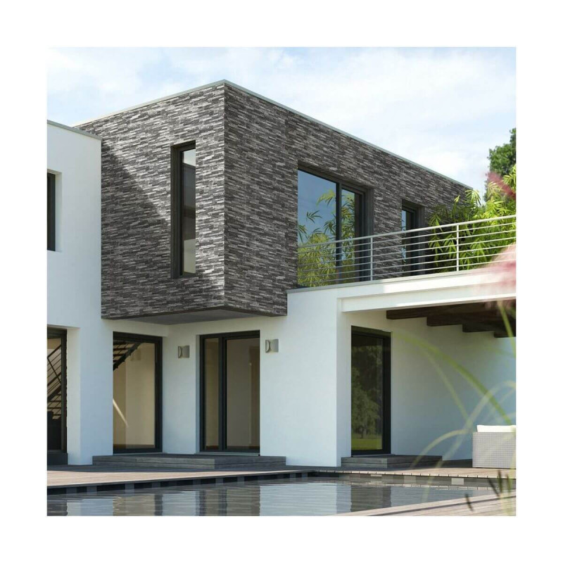 Kamień Elewacyjny Mont Blanc Nero 54x13 Maxstone