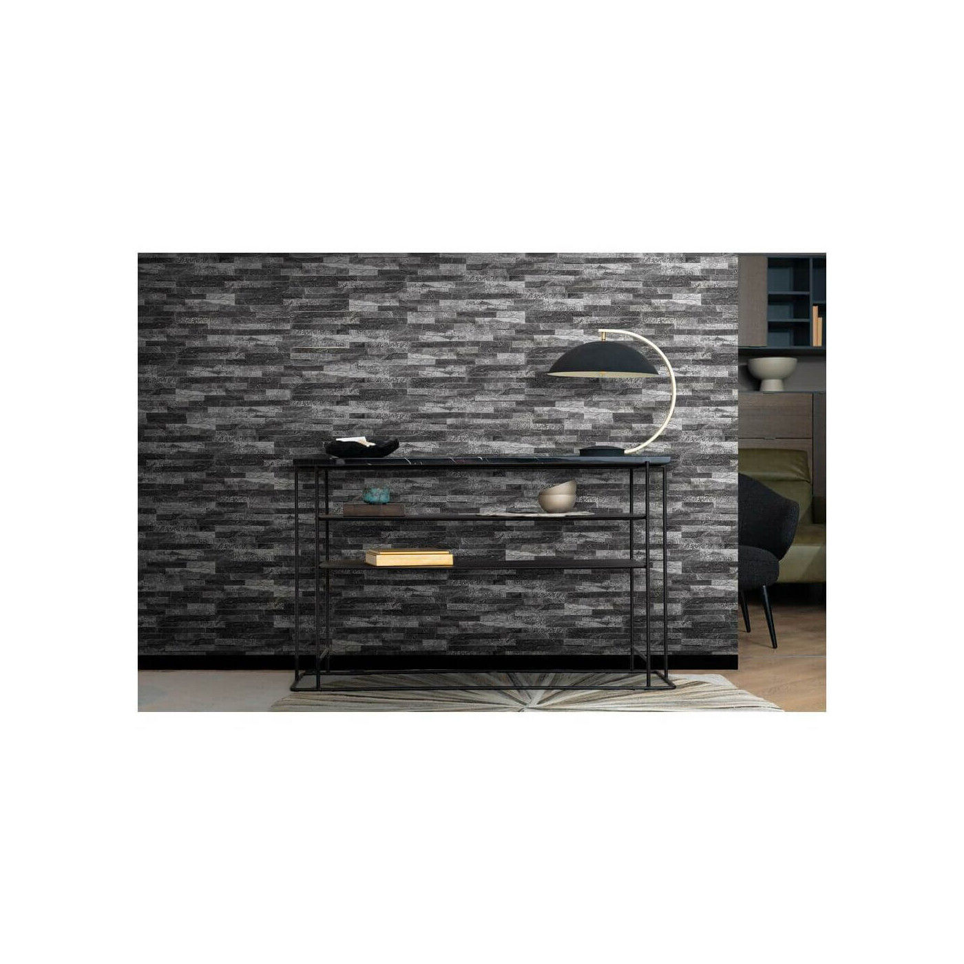 Kamień Elewacyjny Mont Blanc Nero 54x13 Maxstone