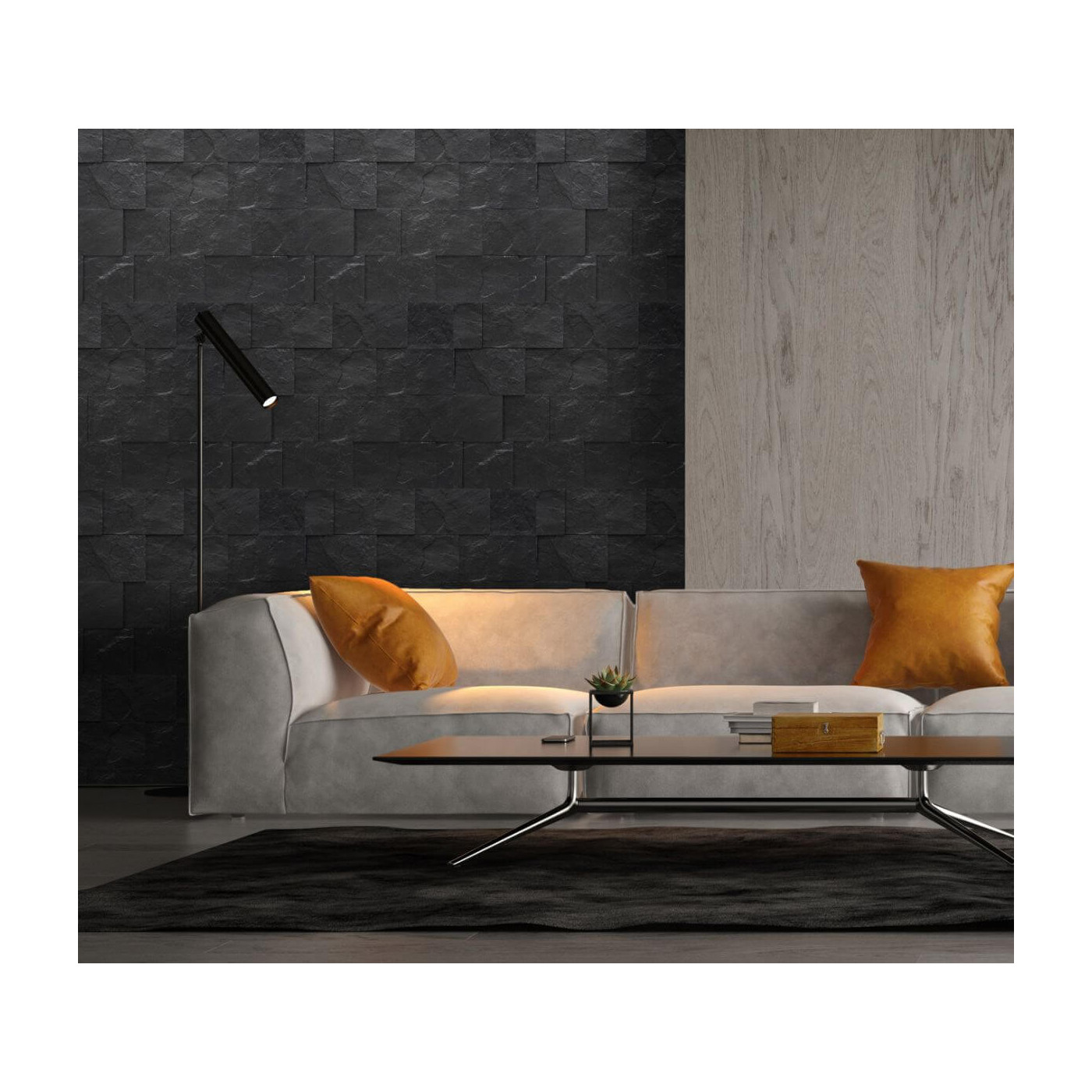 Kamień Dekoracyjny Grand Nero 47x11 Maxstone
