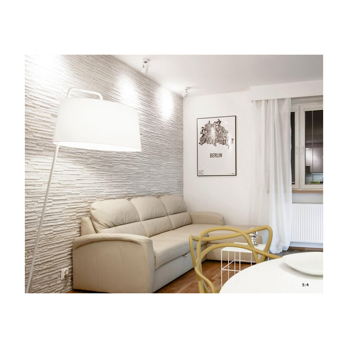 Kamień Dekoracyjny Palermo 1 White 55x14,2 Stegu