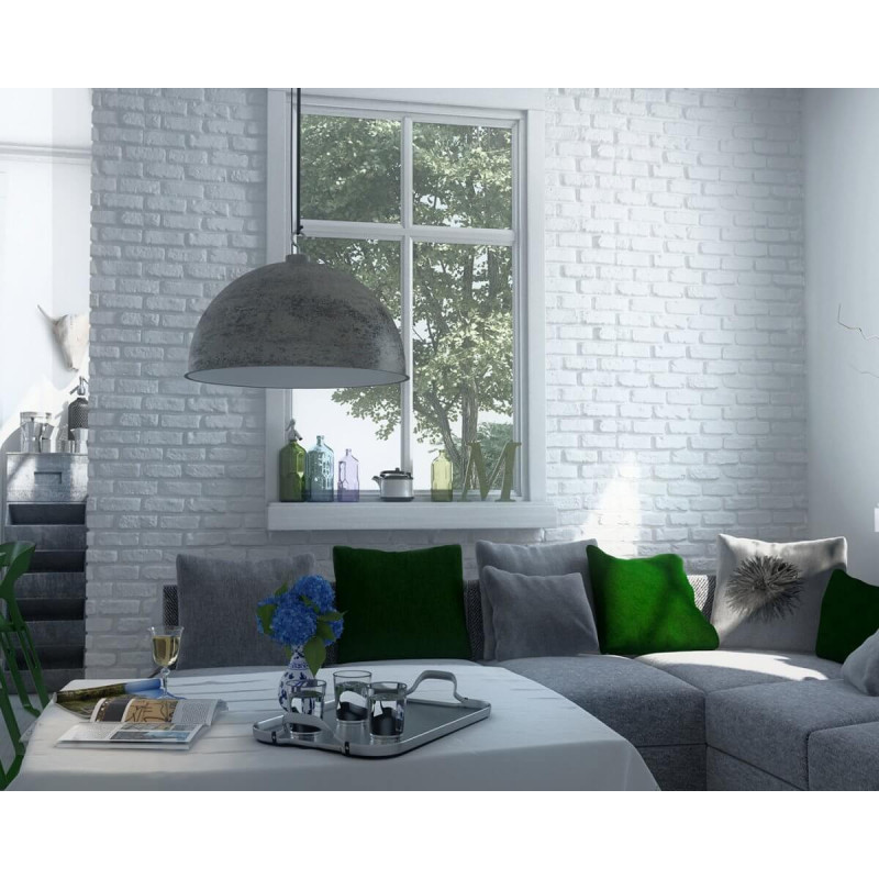 Płytka Cegłopodobna Loft 20,6x6,3 Biała Cegła Stegu