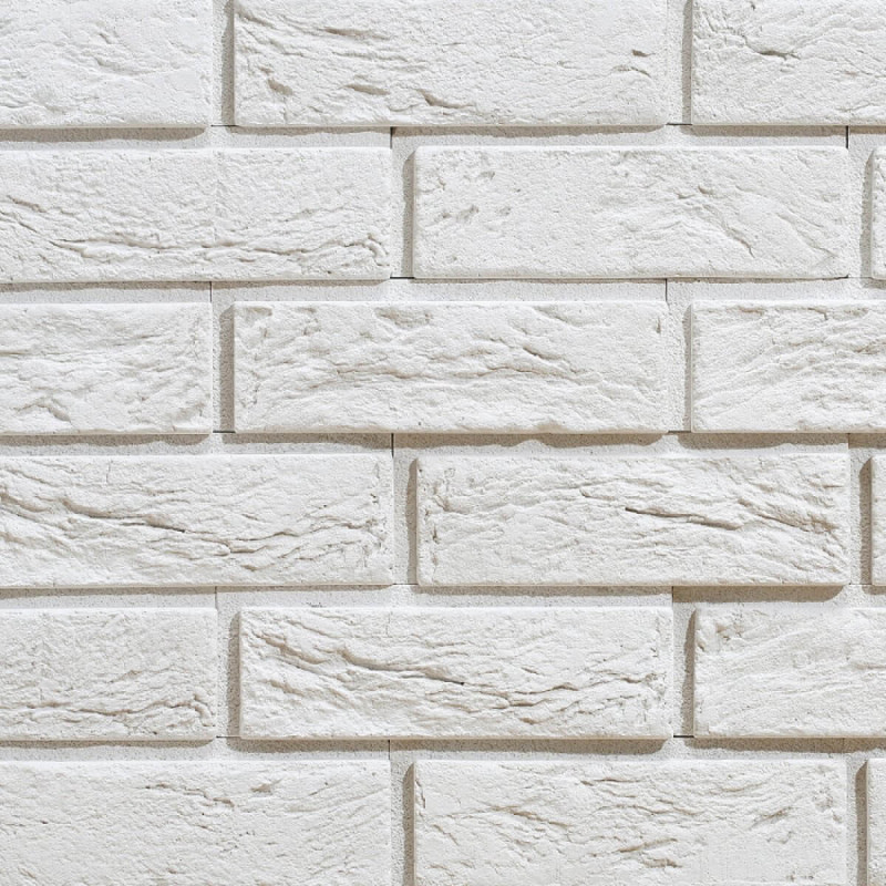 Płytka Cegłopodobna Z Fugą Boston 2 White 22,3x7,3 cm Stegu
