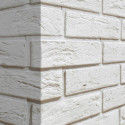 Narożnik Cegłopodobny Z Fugą Boston 2 White 9/20x7,3 cm Stegu