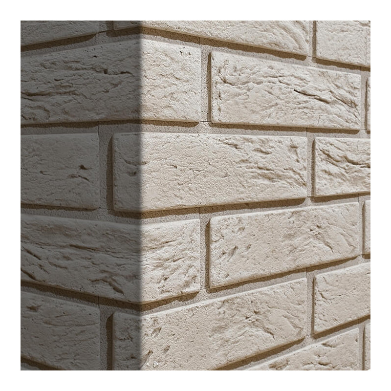 Narożnik Cegłopodobny Z Fugą Boston 3 Beige 9/20x7,3 cm Stegu