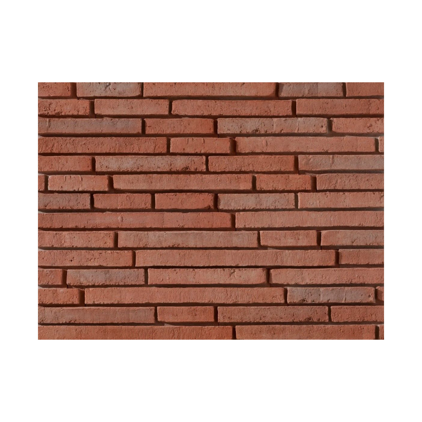 Płytka Cegłopodobna Z Fugą Bronx Red 1 46,5x8,5 cm Stegu