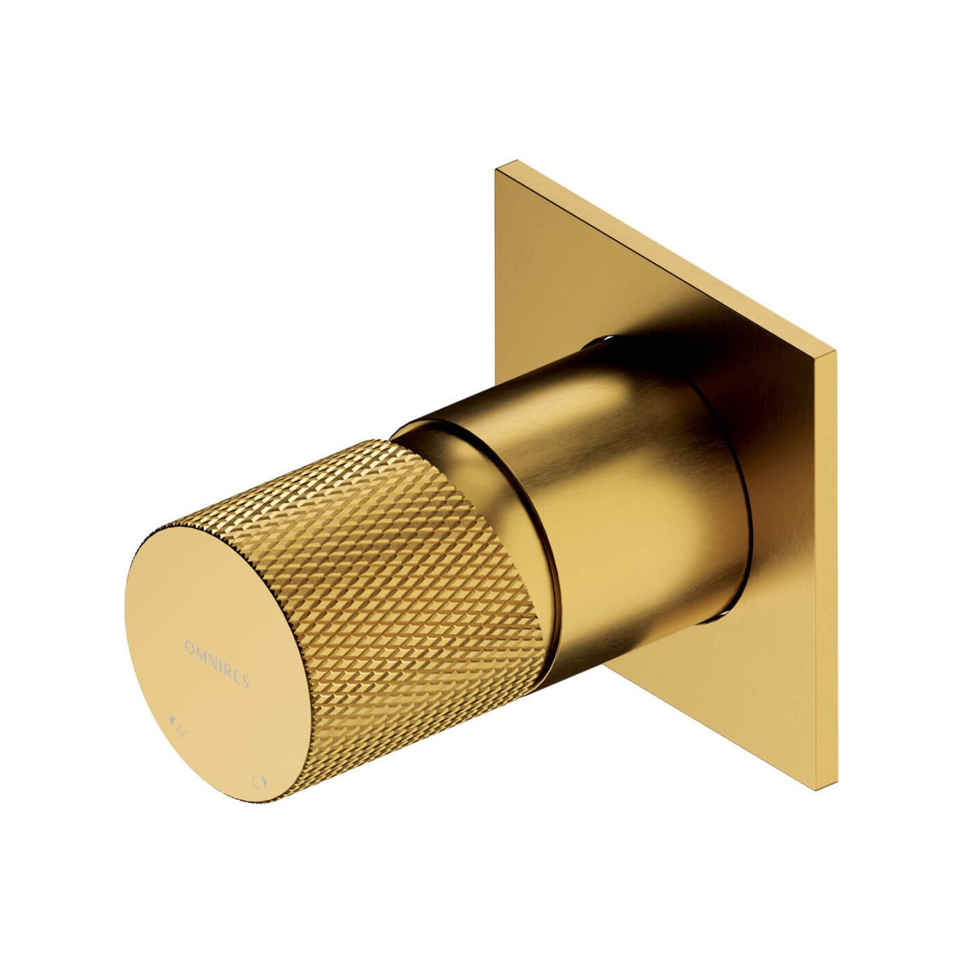 Bateria Prysznicowa Podtynkowa Contour Złoty Szczotkowany CT8045GLB Omnires