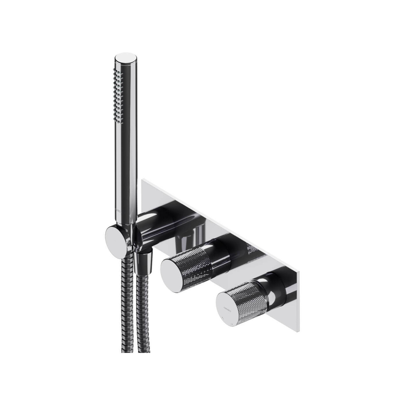 Bateria Prysznicowo-Wannowa Podtynkowa Contour Chrom CT8035/1CR Omnires